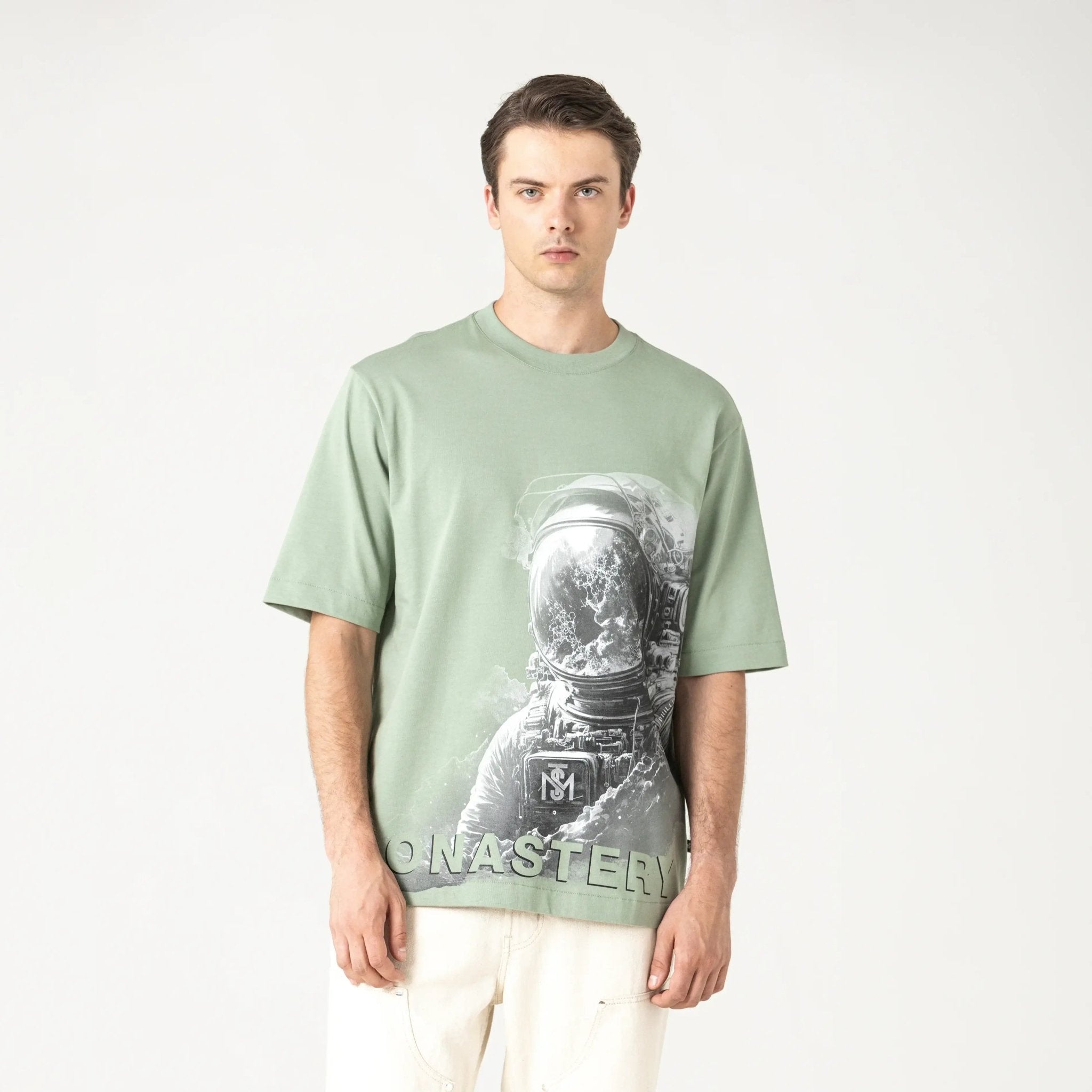 VENTURE T - SHIRT OVERSIZED MEN ICEBERG GREEN - Monastery | Tienda Oficial Colombia