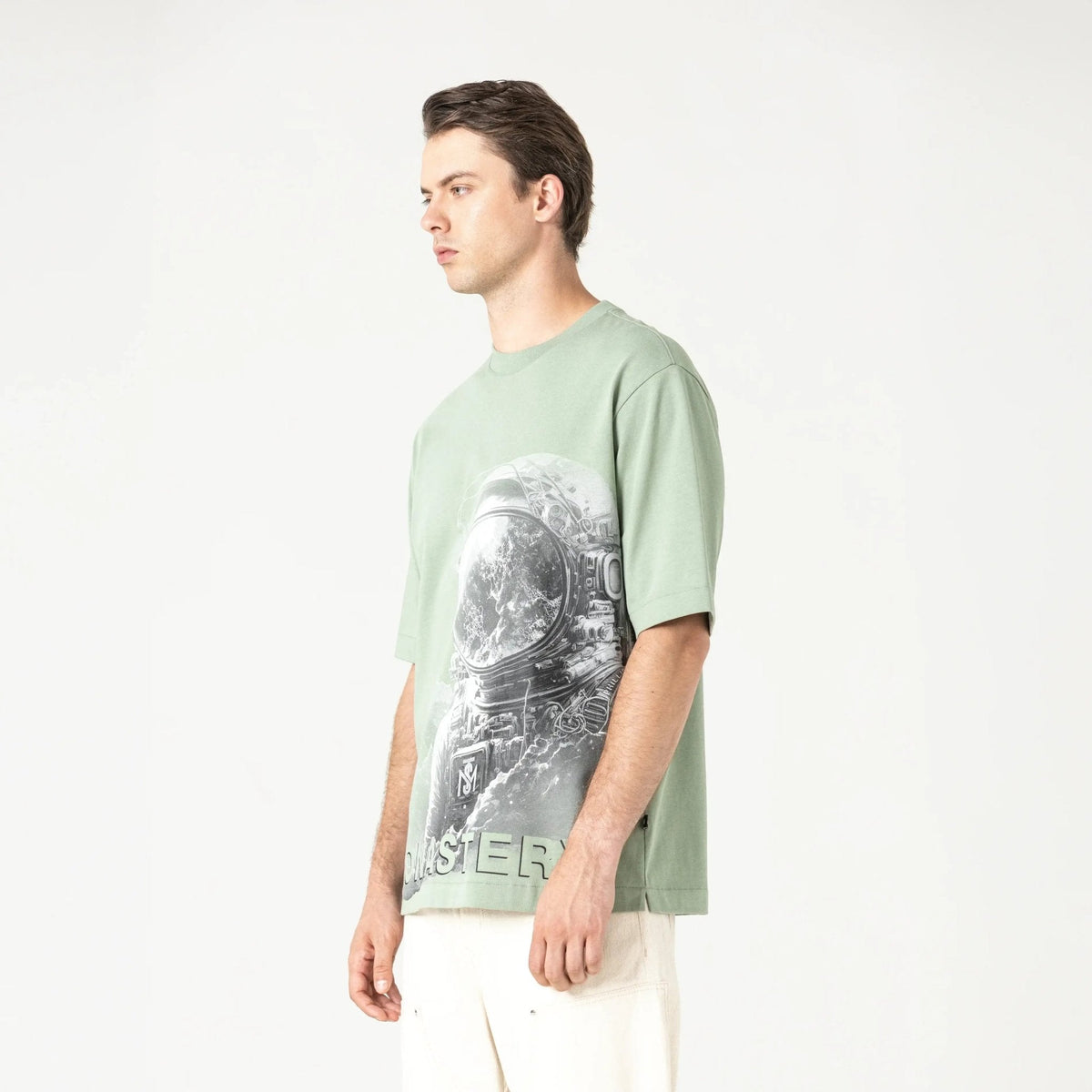 VENTURE T - SHIRT OVERSIZED MEN ICEBERG GREEN - Monastery | Tienda Oficial Colombia