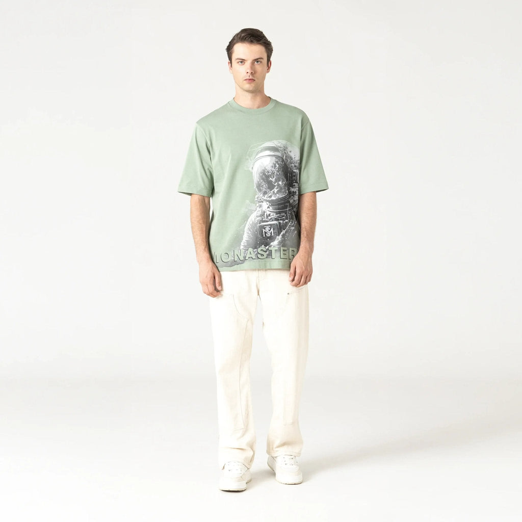 VENTURE T - SHIRT OVERSIZED MEN ICEBERG GREEN - Monastery | Tienda Oficial Colombia