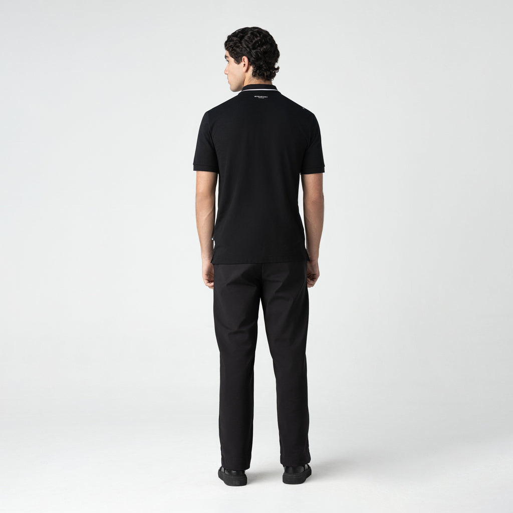 VIGOR POLO MEN BLACK - Monastery | Tienda Oficial Colombia