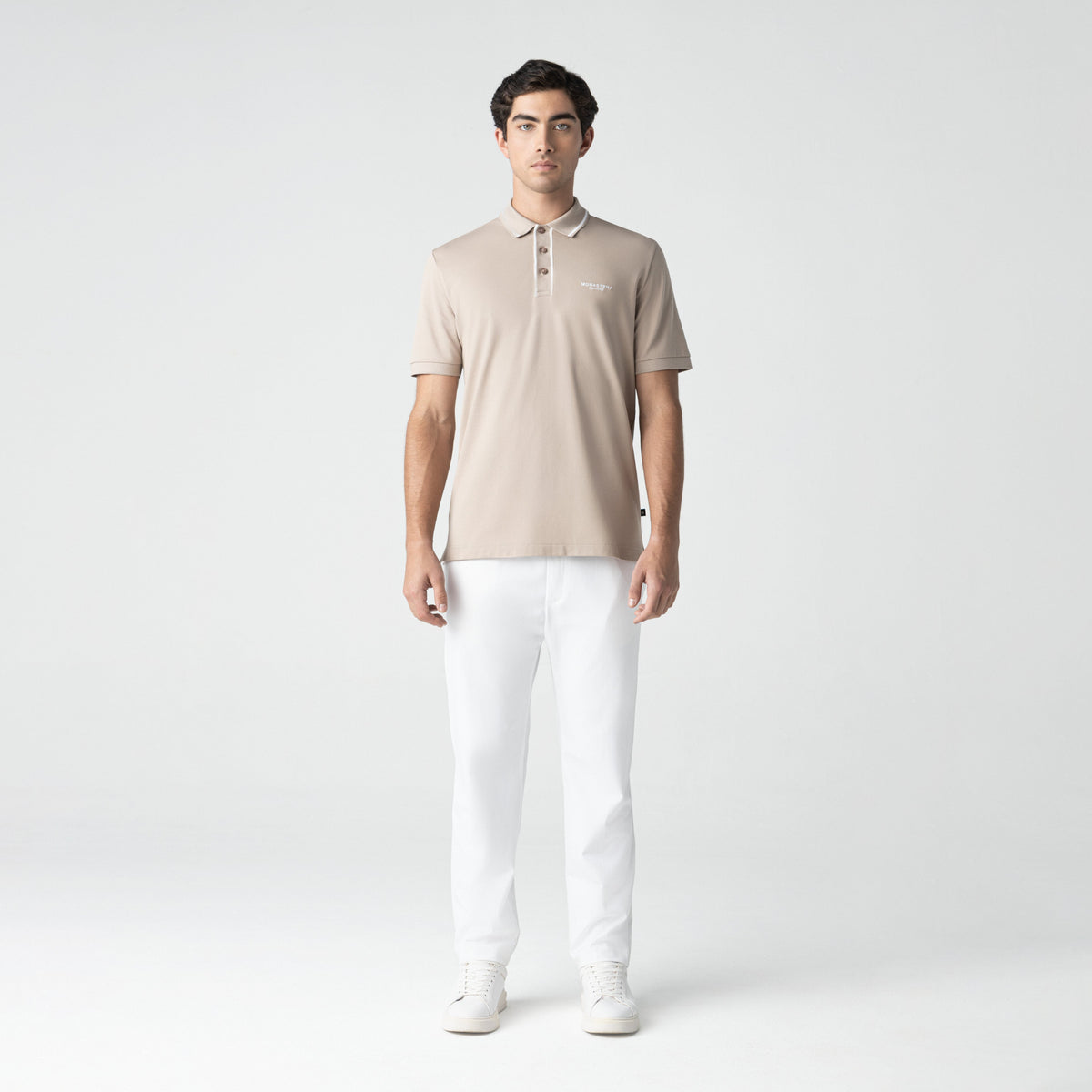 VIGOR POLO MEN SIMPLY TAUPE - Monastery | Tienda Oficial Colombia