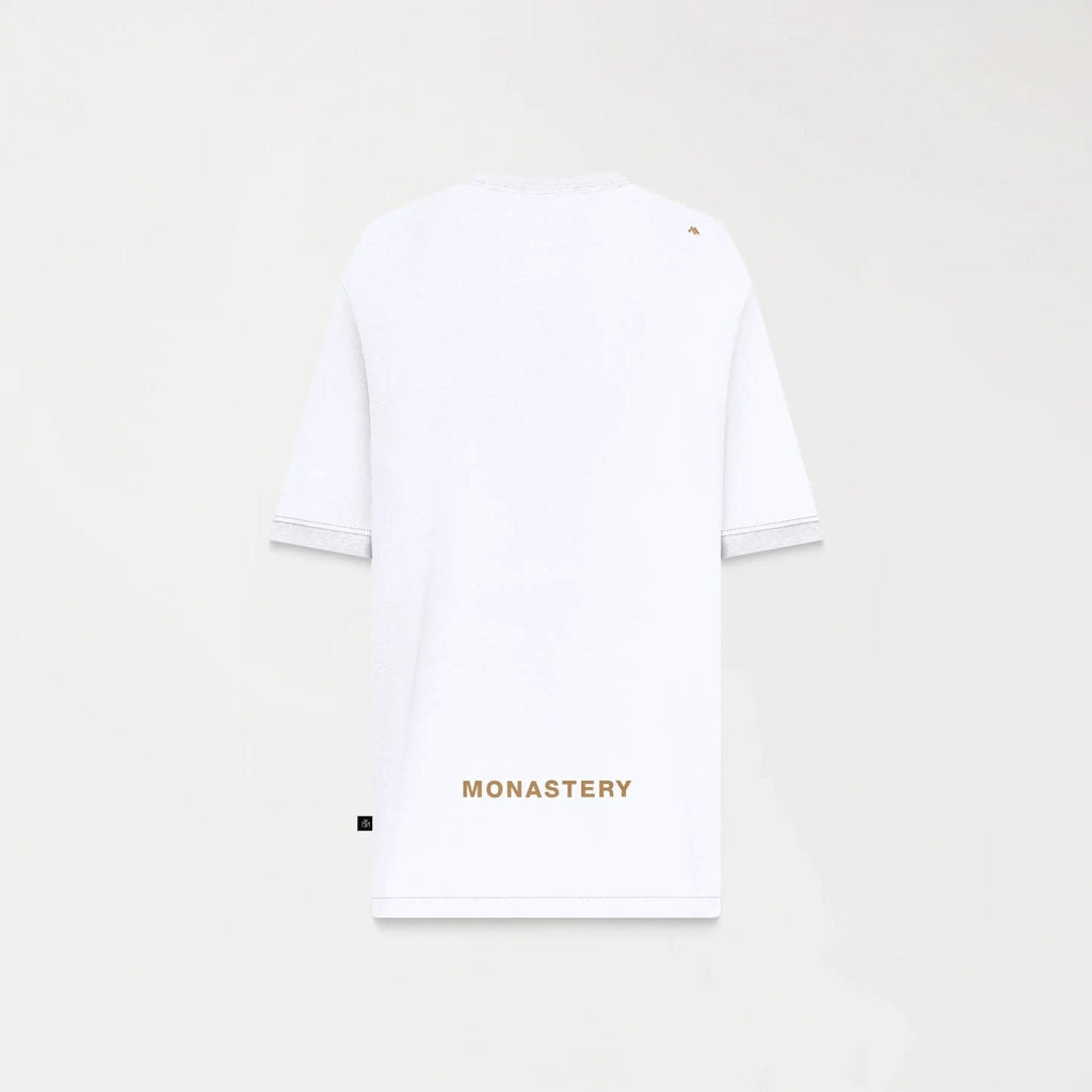 VIKRANT T - SHIRT OVERSIZED MEN WHITE - Monastery | Tienda Oficial Colombia