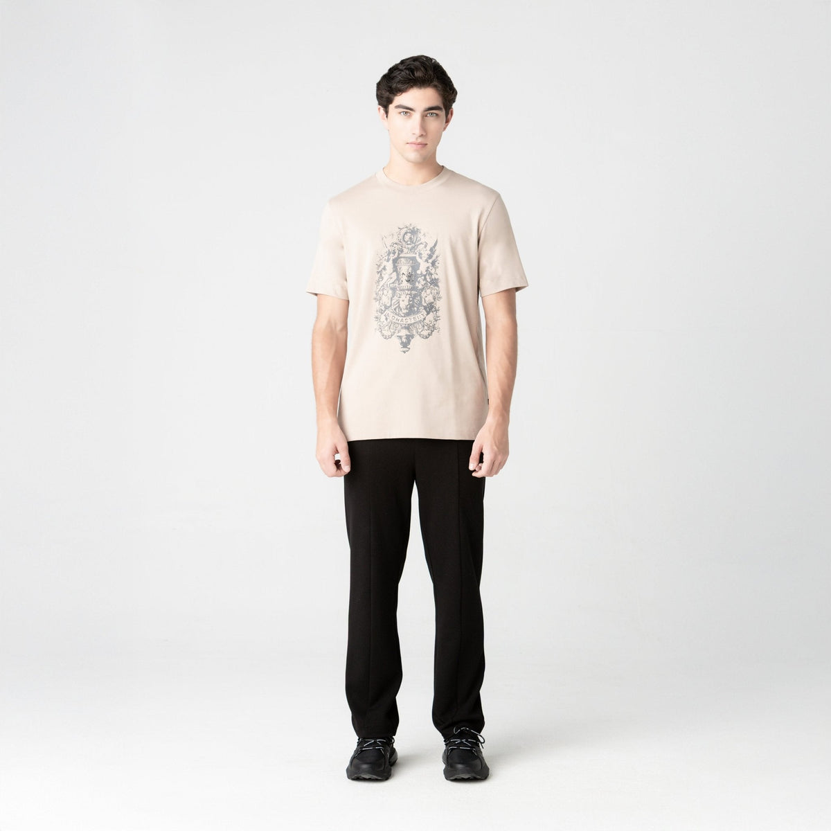 VULCANUS T - SHIRT MEN SIMPLY TAUPE - Monastery | Tienda Oficial Colombia