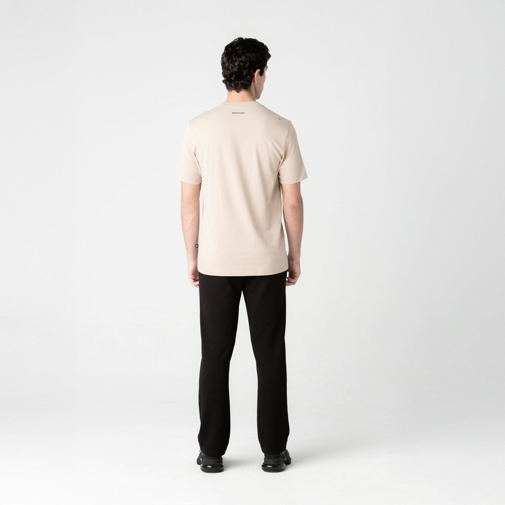 VULCANUS T - SHIRT MEN SIMPLY TAUPE - Monastery | Tienda Oficial Colombia
