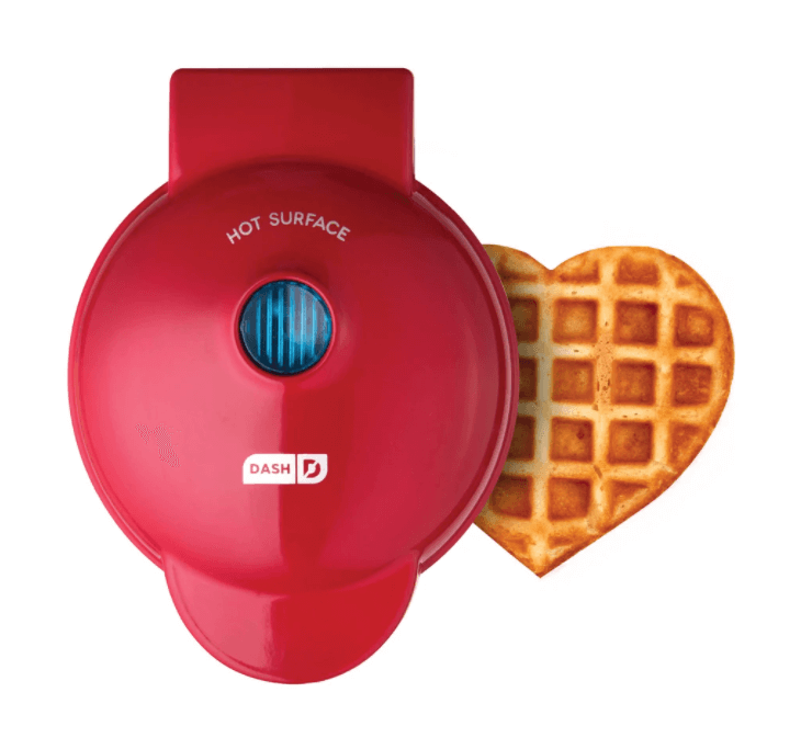 Maquina de Wafle Mini Tipo Corazón
