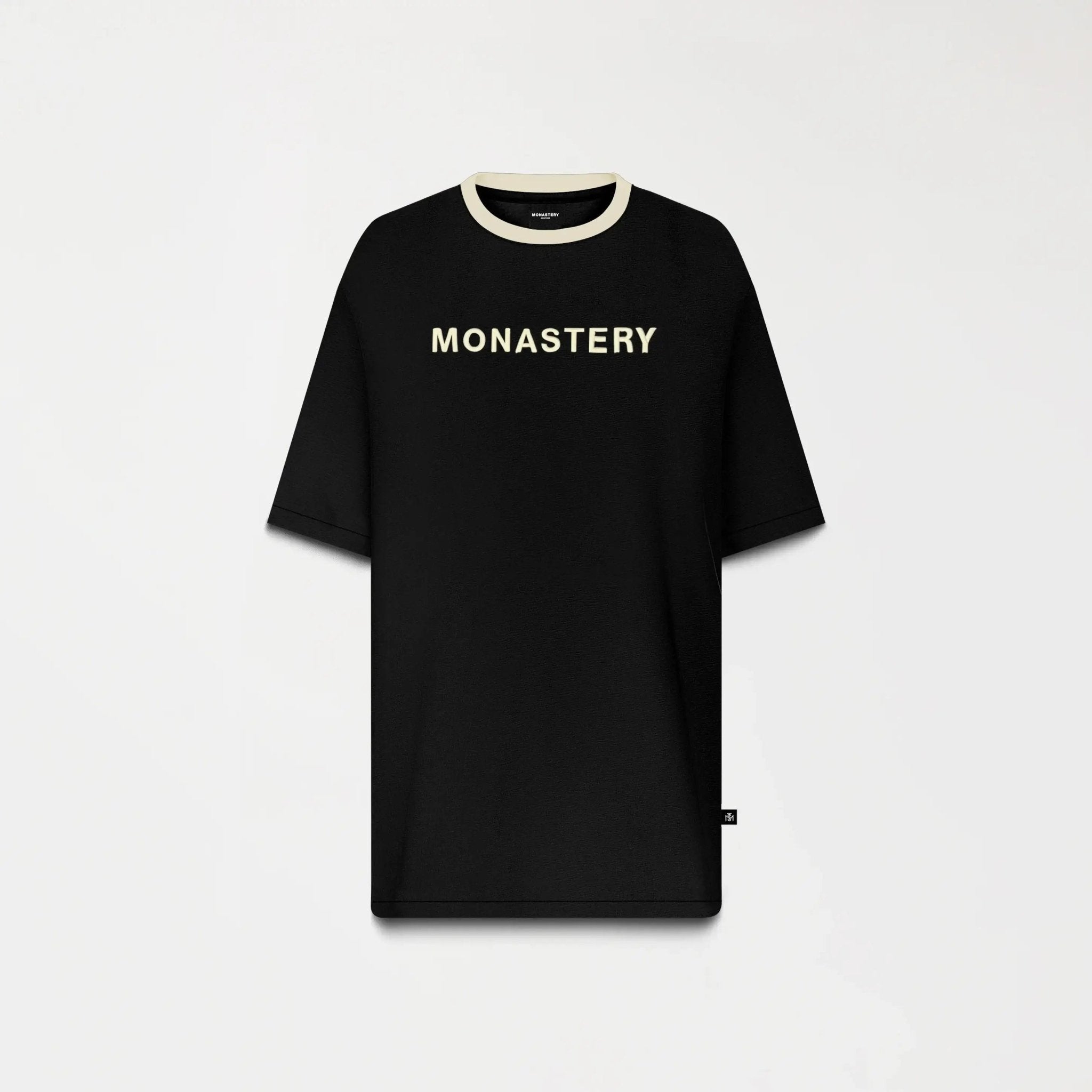 WARMBLOOD T - SHIRT OVERSIZED MEN BLACK - Monastery | Tienda Oficial Colombia