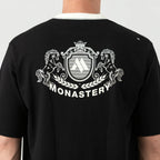 WARMBLOOD T - SHIRT OVERSIZED MEN BLACK - Monastery | Tienda Oficial Colombia