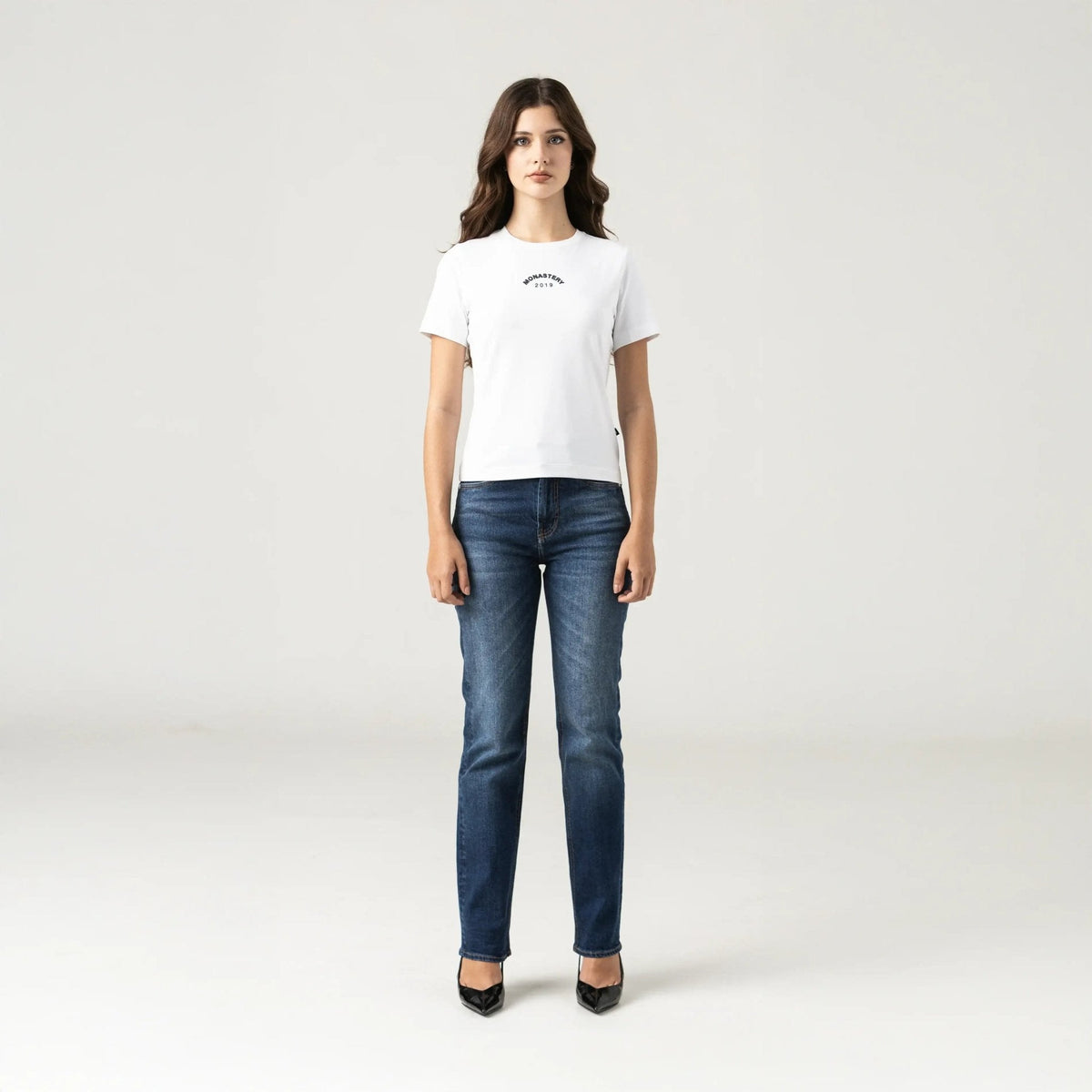 WAVE T - SHIRT WOMEN WHITE - Monastery | Tienda Oficial Colombia
