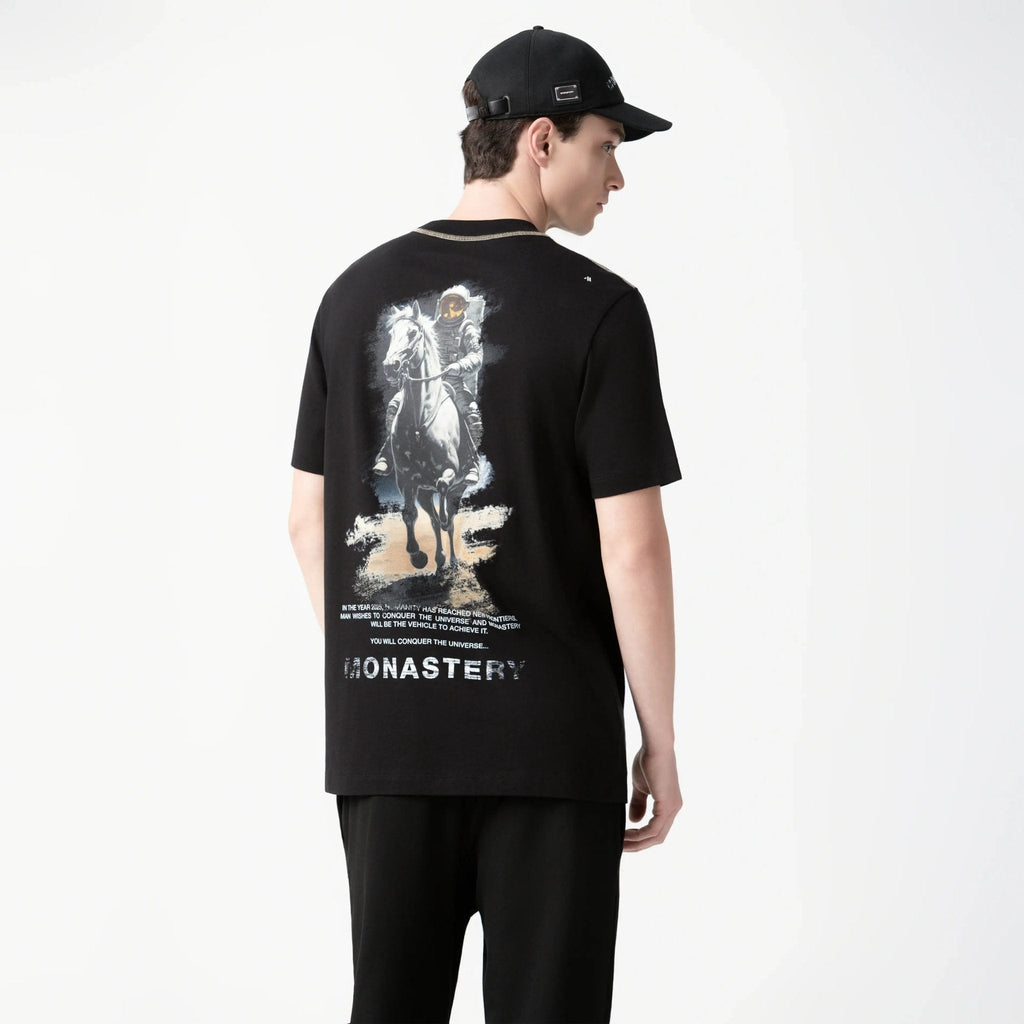 WESLEY T - SHIRT MEN BLACK - Monastery | Tienda Oficial Colombia
