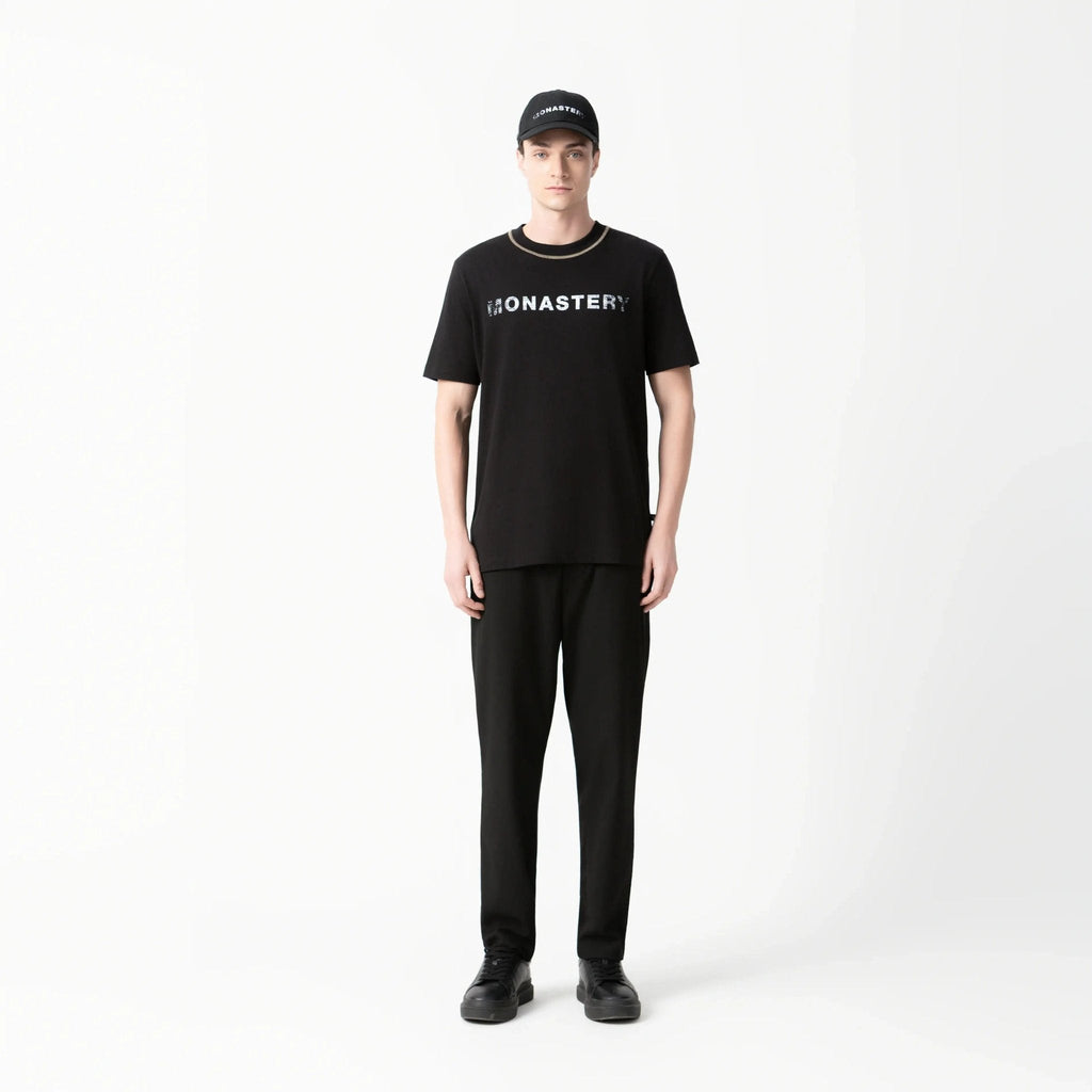 WESLEY T - SHIRT MEN BLACK - Monastery | Tienda Oficial Colombia