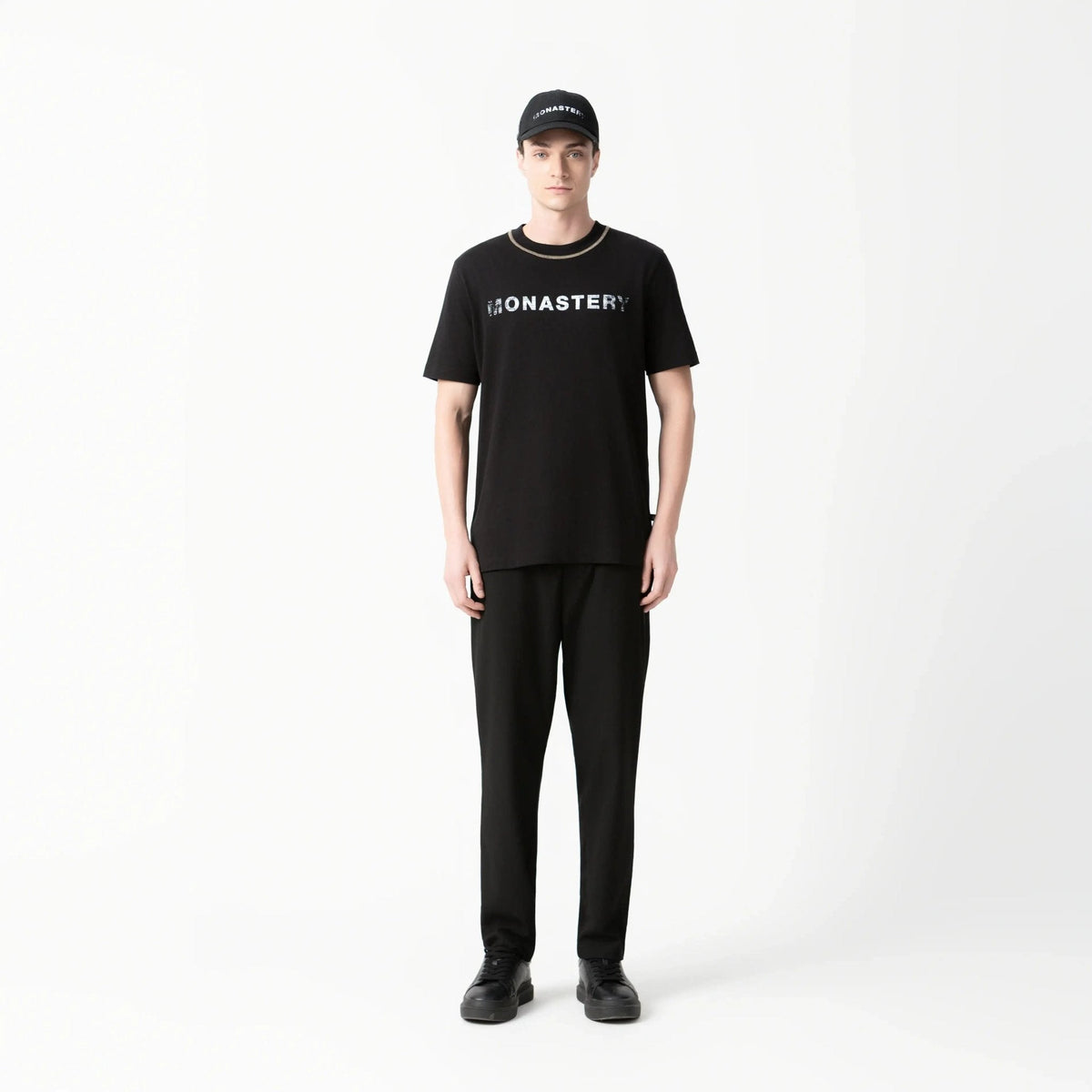WESLEY T - SHIRT MEN BLACK - Monastery | Tienda Oficial Colombia
