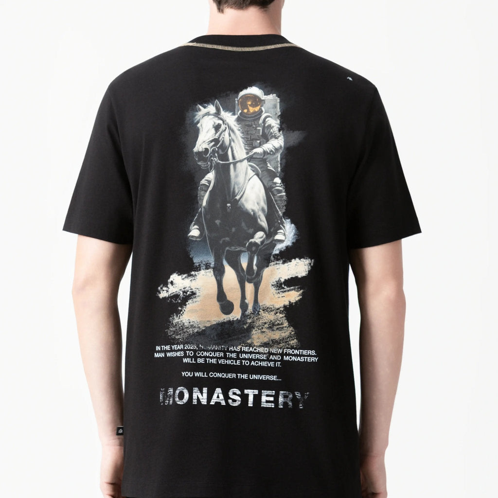 WESLEY T - SHIRT MEN BLACK - Monastery | Tienda Oficial Colombia