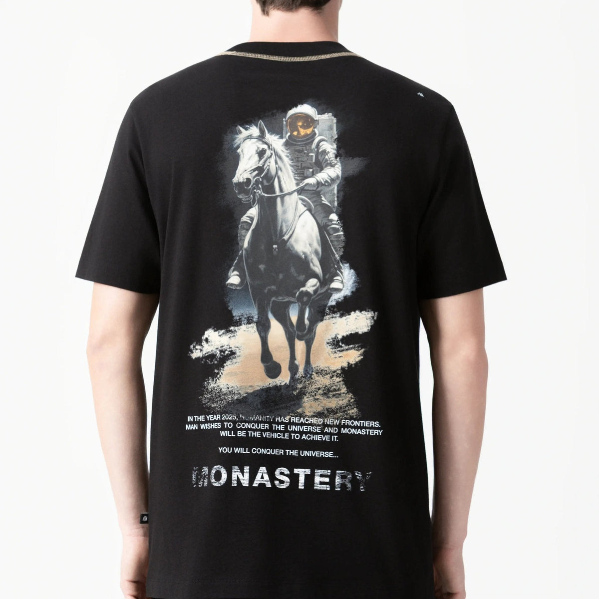 WESLEY T - SHIRT MEN BLACK - Monastery | Tienda Oficial Colombia