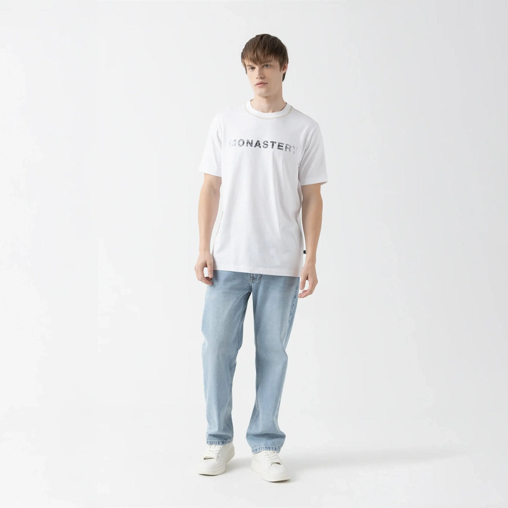 WESLEY T - SHIRT MEN WHITE - Monastery | Tienda Oficial Colombia