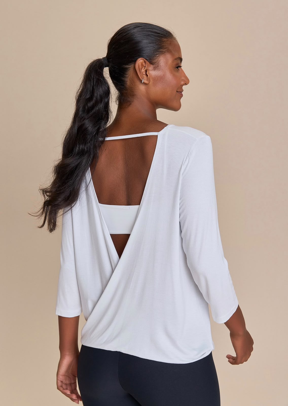 CROSS BACK TEE