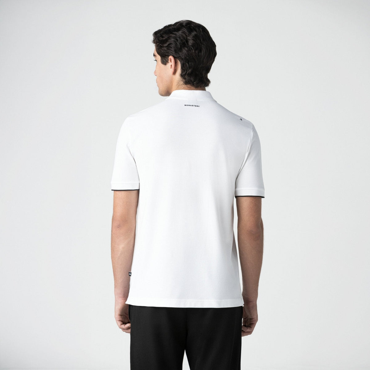 WHEELER POLO MEN WHITE - Monastery | Tienda Oficial Colombia