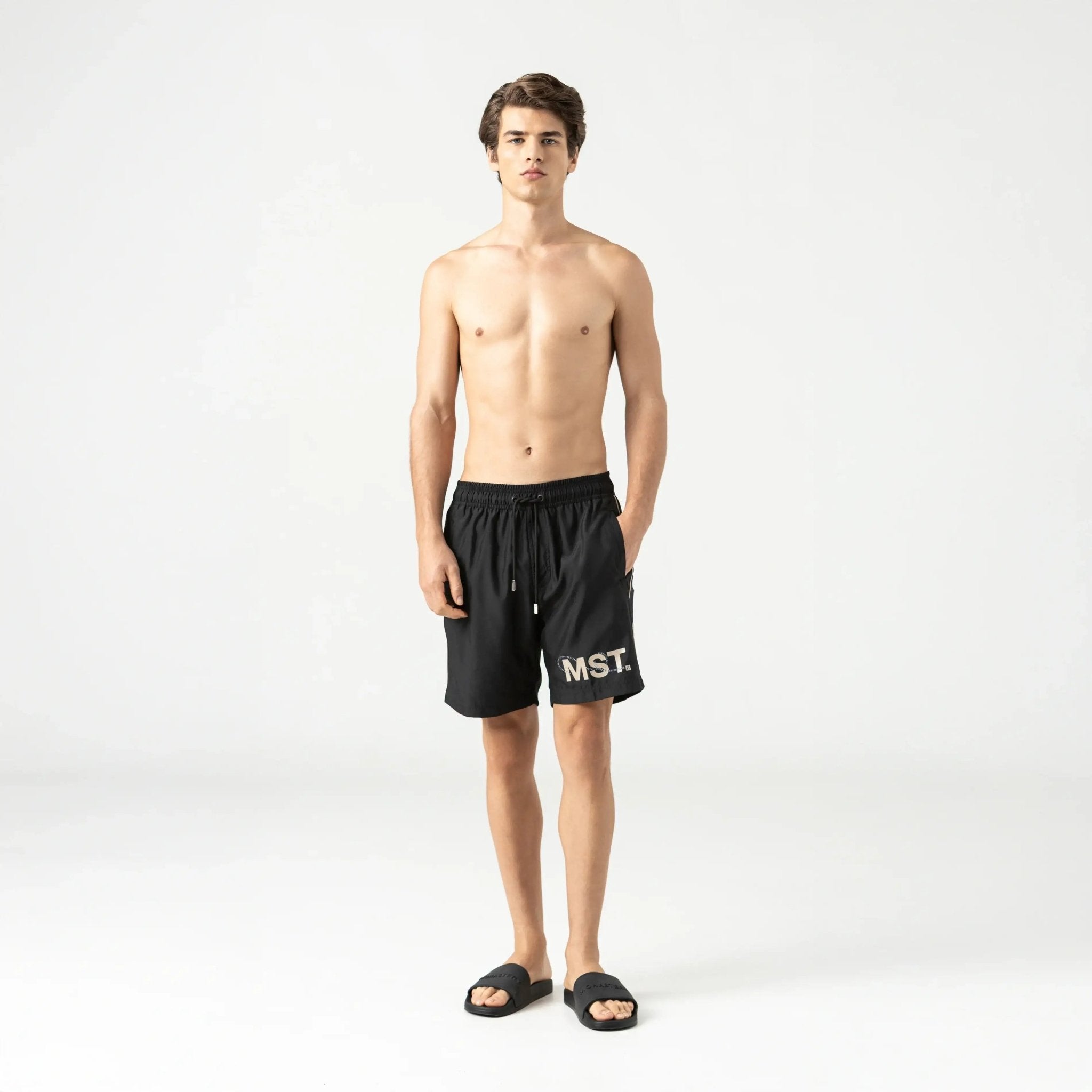 WHIP SWIM SHORT MEN BLACK - Monastery | Tienda Oficial Colombia