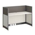 WORKSTATION STARKEN PARA UNA PERSONA EN MELAMINA WHITEGRAY