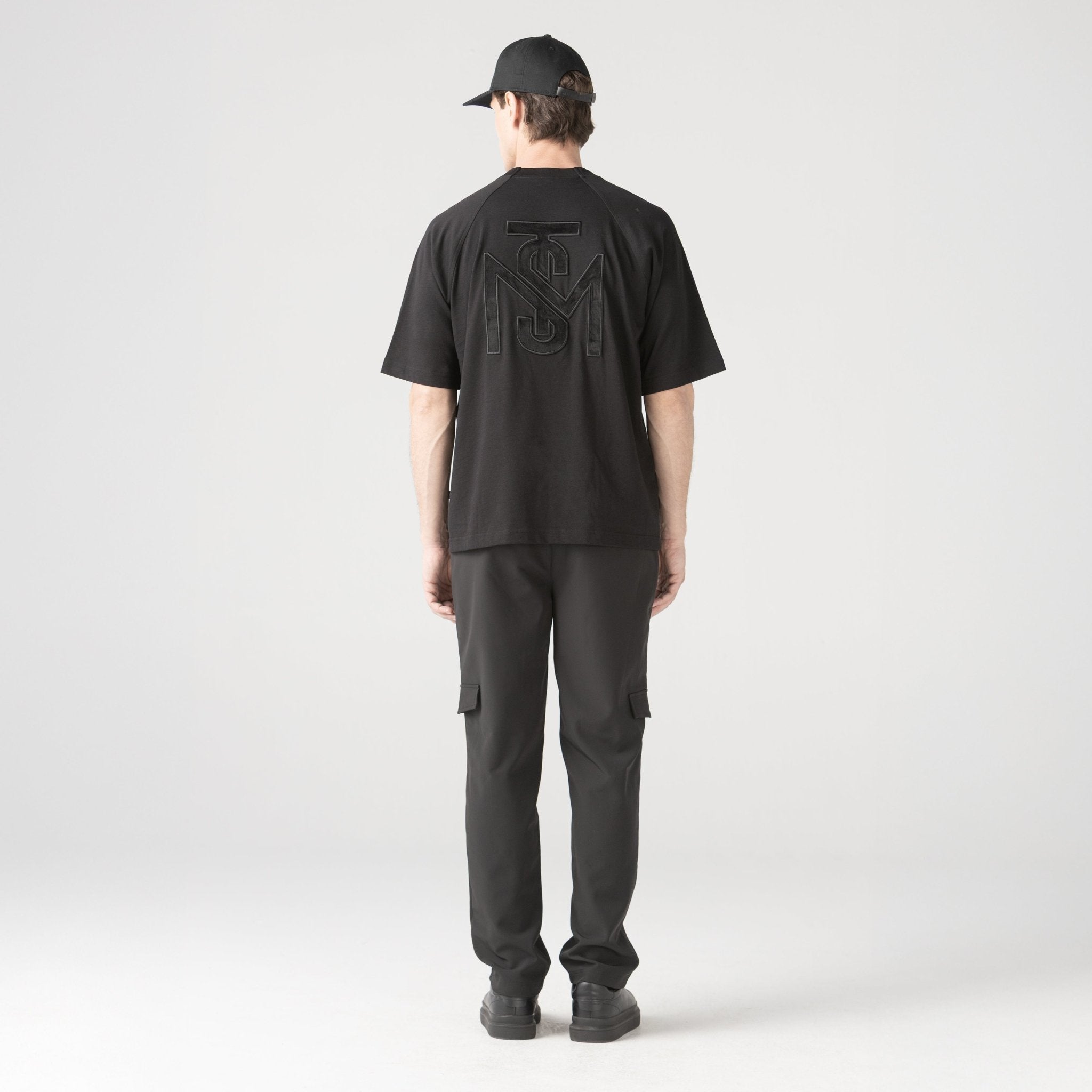 XANTIS T-SHIRT OVERSIZED MEN BLACK - Monastery | Tienda Oficial Colombia