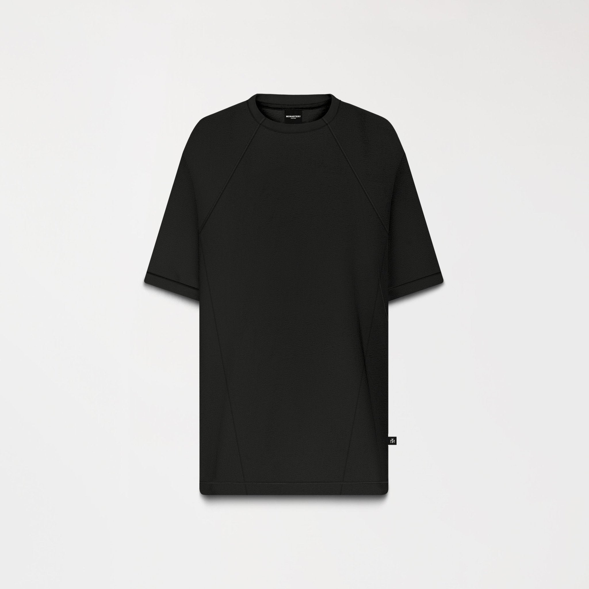 XANTIS T-SHIRT OVERSIZED MEN BLACK - Monastery | Tienda Oficial Colombia