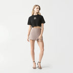 YLAIA CROP TOP WOMEN BLACK - Monastery | Tienda Oficial Colombia