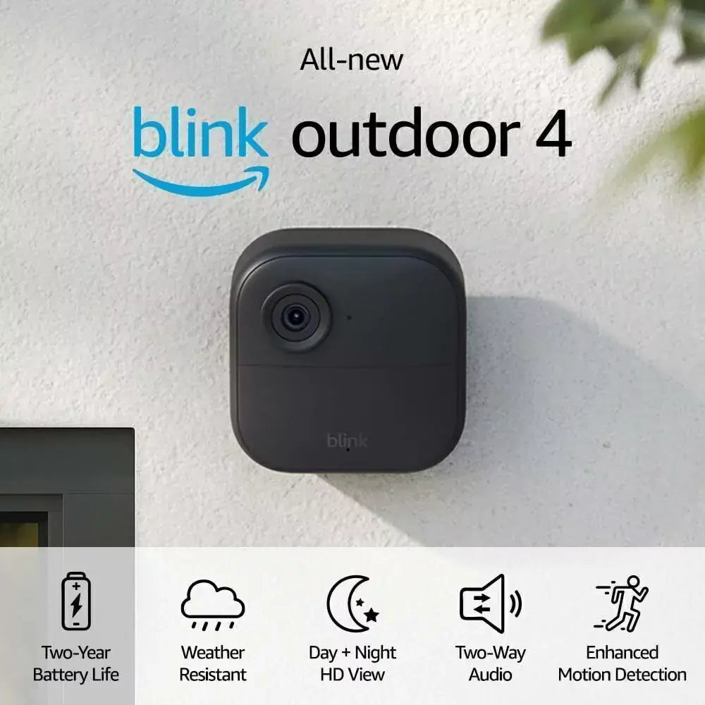 Blink Outdoor 4 (Sistema de 3 Cámaras y Blink Sync)