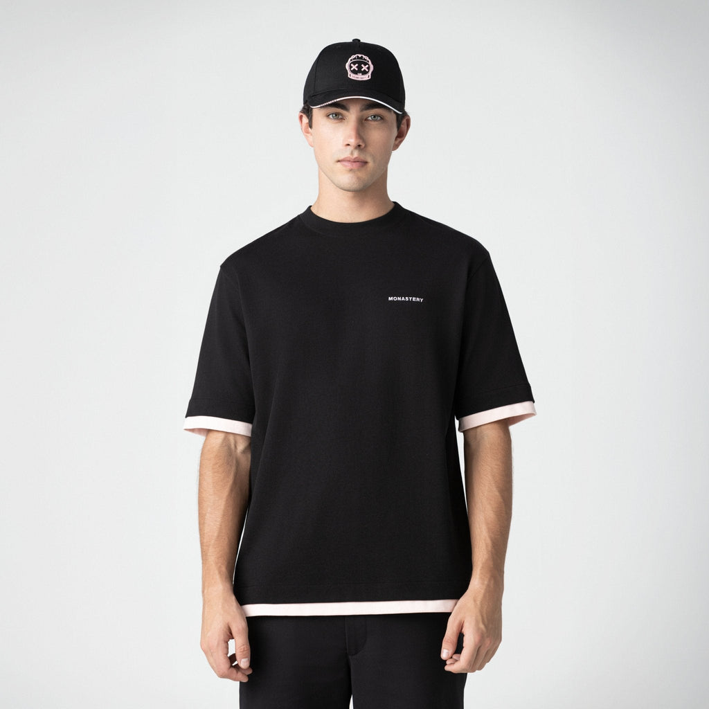 ZAHIR T - SHIRT OVERSIZED MEN BLACK - Monastery | Tienda Oficial Colombia