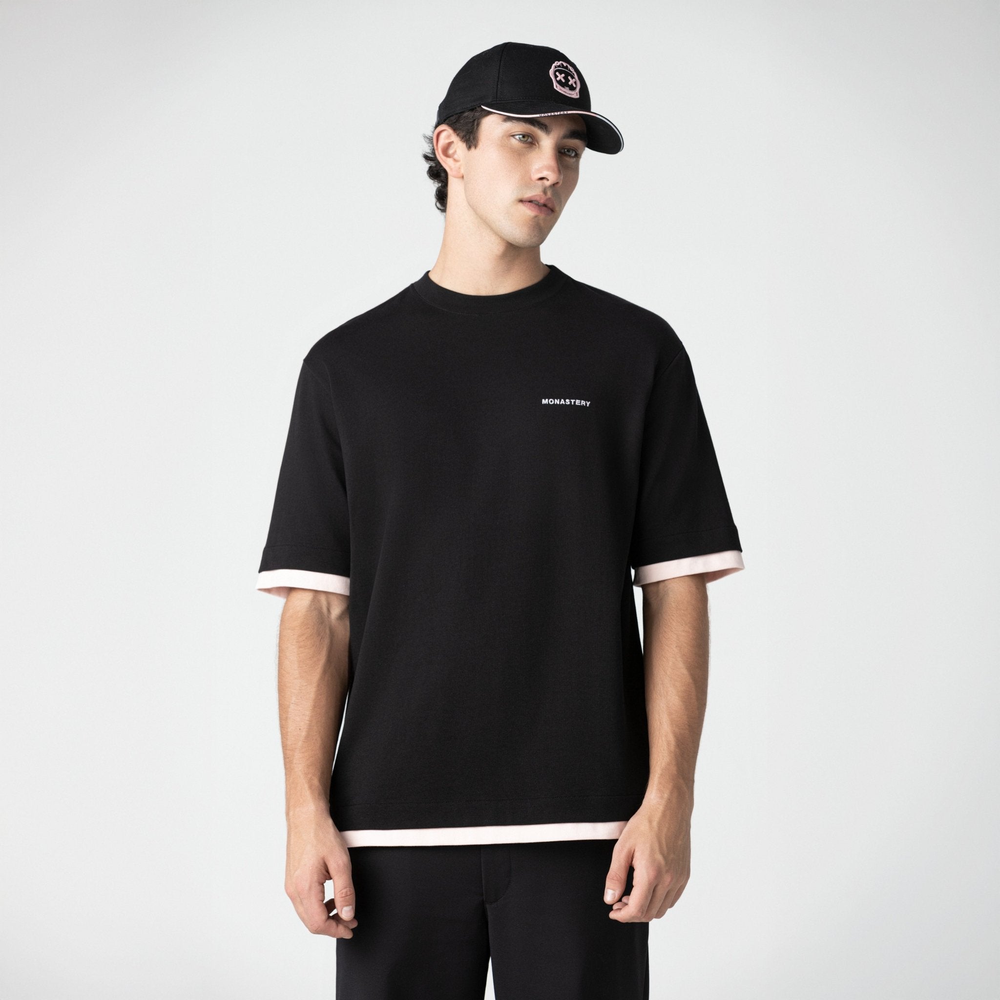 ZAHIR T - SHIRT OVERSIZED MEN BLACK - Monastery | Tienda Oficial Colombia
