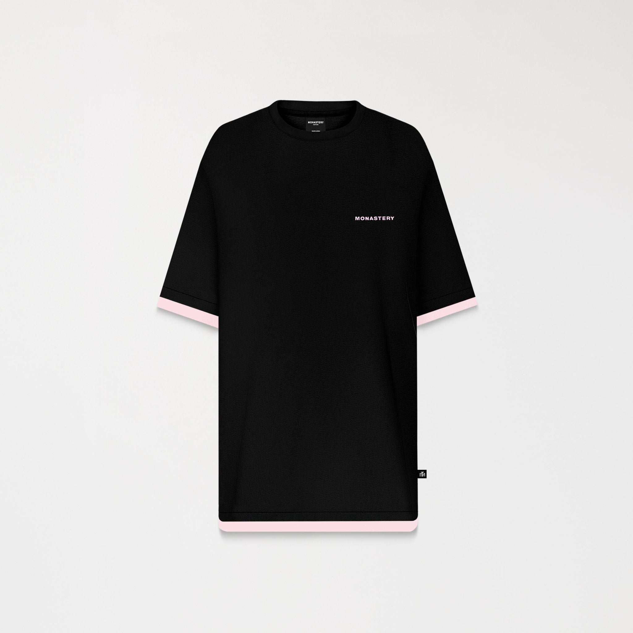 ZAHIR T - SHIRT OVERSIZED MEN BLACK - Monastery | Tienda Oficial Colombia