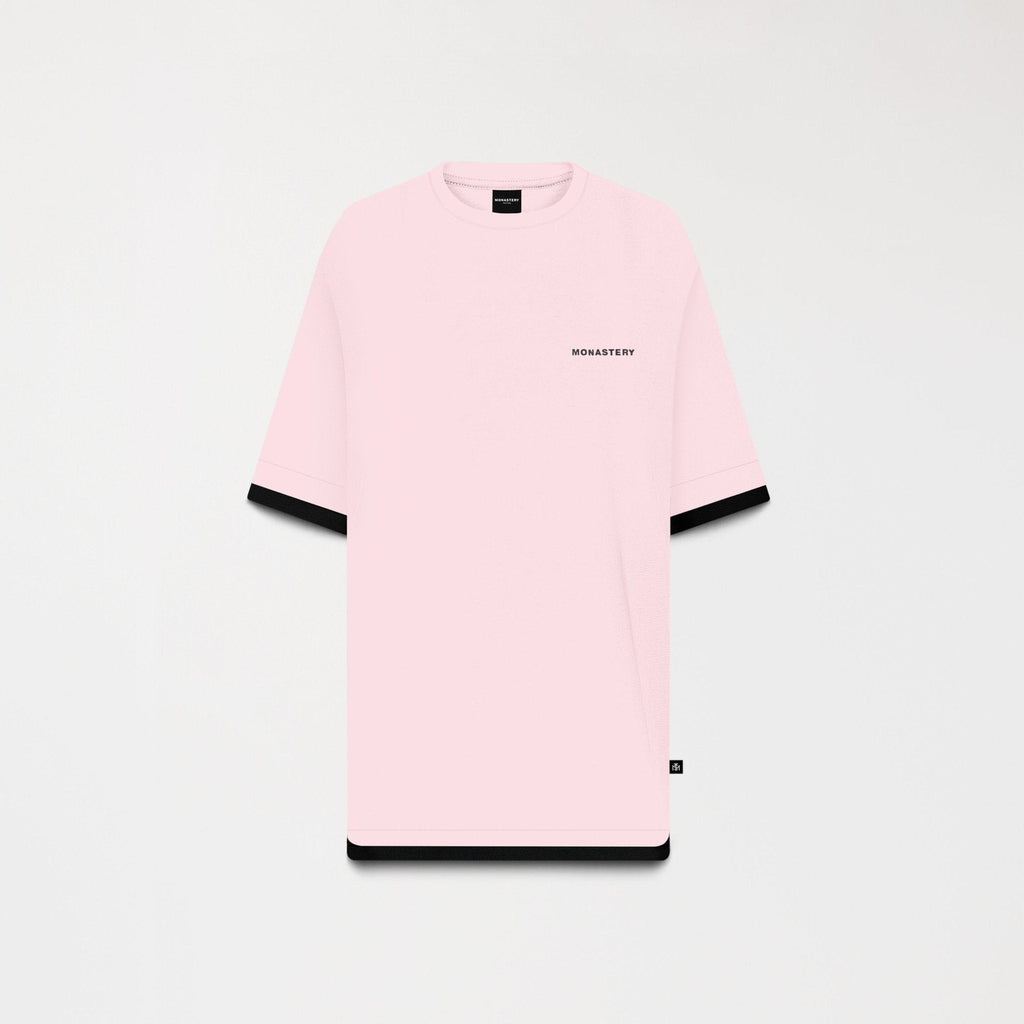 ZAHIR T - SHIRT OVERSIZED MEN ROSE QUARTZ - Monastery | Tienda Oficial Colombia