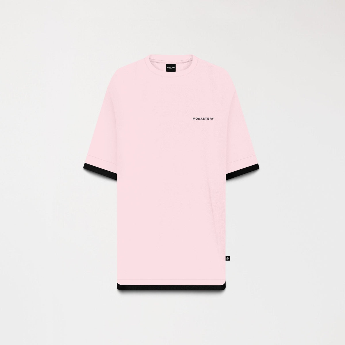 ZAHIR T - SHIRT OVERSIZED MEN ROSE QUARTZ - Monastery | Tienda Oficial Colombia