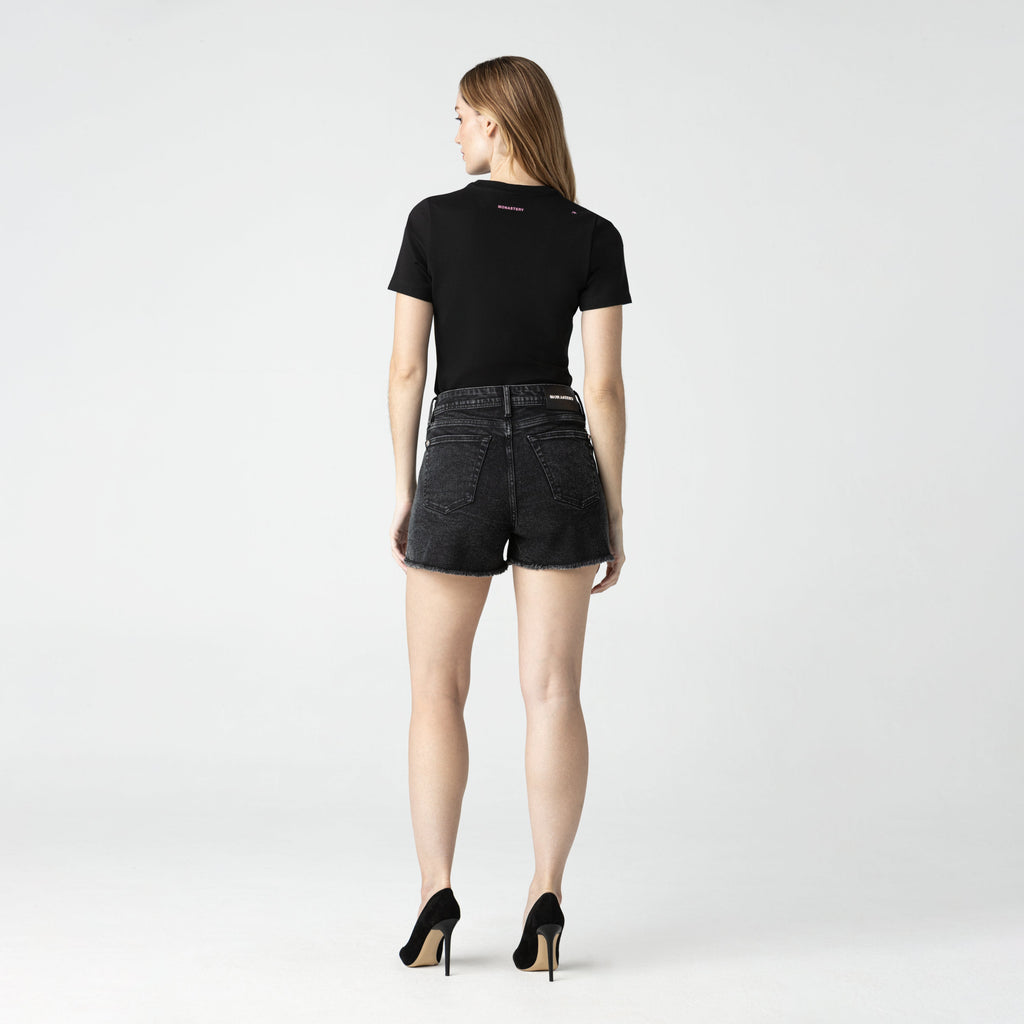 ZHART SHORT WOMEN BLACK - Monastery | Tienda Oficial Colombia