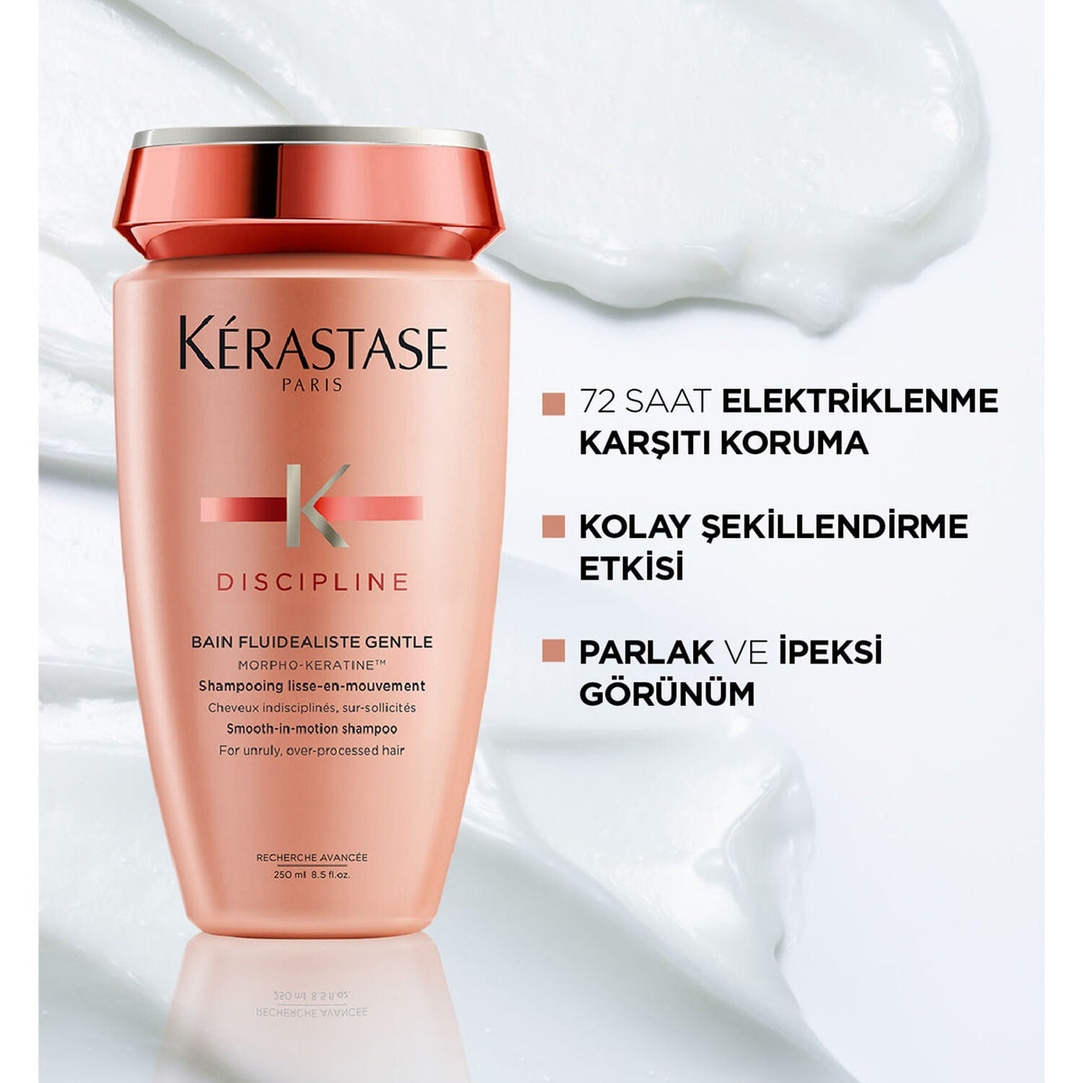 KERASTASE DISCIPLINE BAIN SULFATE FREE SHAMPOO 250ML