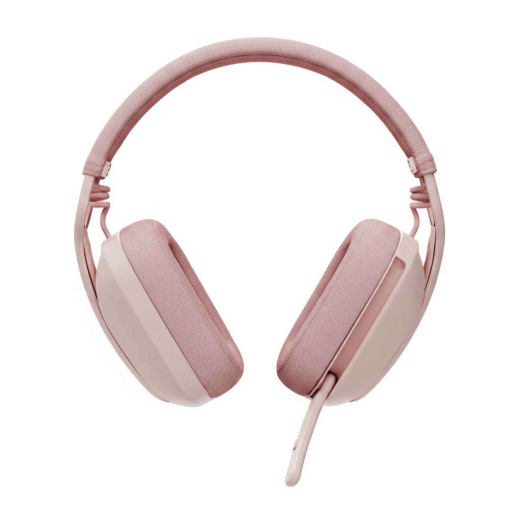 HEADSET LOGITECH ZONE VIBE 100 WIRELESS ROSE