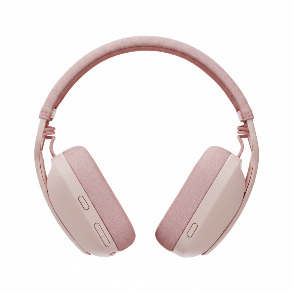 HEADSET LOGITECH ZONE VIBE 100 WIRELESS ROSE